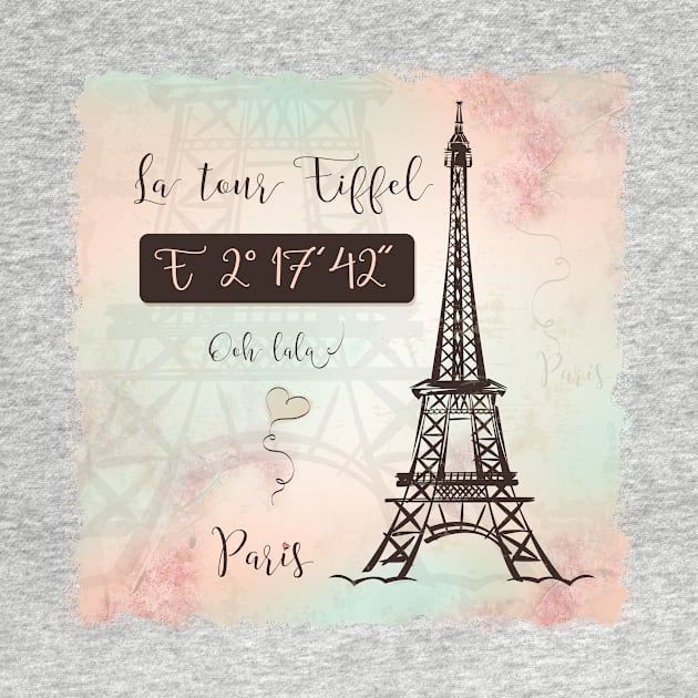 Paris coordinates by RebecaZum